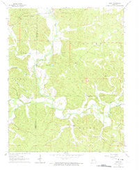 Gipsy Missouri Historical topographic map, 1:24000 scale, 7.5 X 7.5 Minute, Year 1963