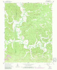 Gipsy Missouri Historical topographic map, 1:24000 scale, 7.5 X 7.5 Minute, Year 1964