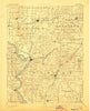 Glasgow Missouri Historical topographic map, 1:125000 scale, 30 X 30 Minute, Year 1890