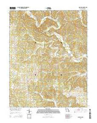 Glenallen Missouri Current topographic map, 1:24000 scale, 7.5 X 7.5 Minute, Year 2015