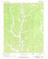 Glover Missouri Historical topographic map, 1:24000 scale, 7.5 X 7.5 Minute, Year 1968
