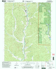 Glover Missouri Historical topographic map, 1:24000 scale, 7.5 X 7.5 Minute, Year 2000
