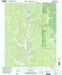 Glover Missouri Historical topographic map, 1:24000 scale, 7.5 X 7.5 Minute, Year 2000