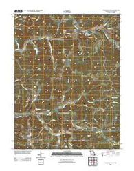 Goerlisch Ridge Missouri Historical topographic map, 1:24000 scale, 7.5 X 7.5 Minute, Year 2012