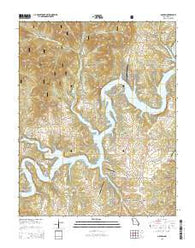 Golden Missouri Current topographic map, 1:24000 scale, 7.5 X 7.5 Minute, Year 2015