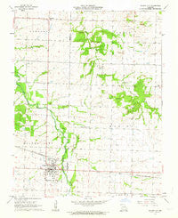 Golden City Missouri Historical topographic map, 1:24000 scale, 7.5 X 7.5 Minute, Year 1962