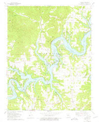 Golden Missouri Historical topographic map, 1:24000 scale, 7.5 X 7.5 Minute, Year 1974