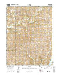 Gower Missouri Current topographic map, 1:24000 scale, 7.5 X 7.5 Minute, Year 2015
