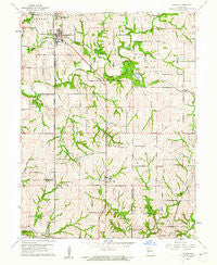 Gower Missouri Historical topographic map, 1:24000 scale, 7.5 X 7.5 Minute, Year 1961