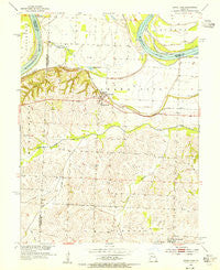 Grand Pass Missouri Historical topographic map, 1:24000 scale, 7.5 X 7.5 Minute, Year 1953