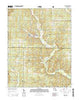 Grandin Missouri Current topographic map, 1:24000 scale, 7.5 X 7.5 Minute, Year 2015