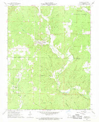 Grandin Missouri Historical topographic map, 1:24000 scale, 7.5 X 7.5 Minute, Year 1968