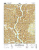 Grandin SW Missouri Current topographic map, 1:24000 scale, 7.5 X 7.5 Minute, Year 2015