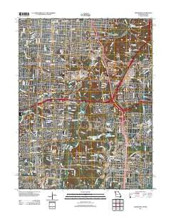 Grandview Missouri Historical topographic map, 1:24000 scale, 7.5 X 7.5 Minute, Year 2011