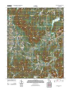 Graniteville Missouri Historical topographic map, 1:24000 scale, 7.5 X 7.5 Minute, Year 2011