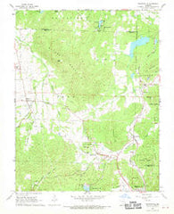 Graniteville Missouri Historical topographic map, 1:24000 scale, 7.5 X 7.5 Minute, Year 1968