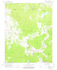 Graniteville Missouri Historical topographic map, 1:24000 scale, 7.5 X 7.5 Minute, Year 1968
