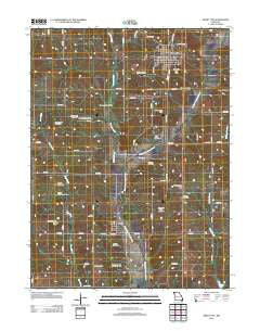Grant City Missouri Historical topographic map, 1:24000 scale, 7.5 X 7.5 Minute, Year 2012