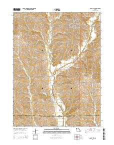 Grant City Missouri Current topographic map, 1:24000 scale, 7.5 X 7.5 Minute, Year 2014