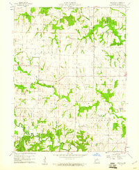 Granville Missouri Historical topographic map, 1:24000 scale, 7.5 X 7.5 Minute, Year 1960