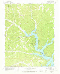 Gravois Mills Missouri Historical topographic map, 1:24000 scale, 7.5 X 7.5 Minute, Year 1959