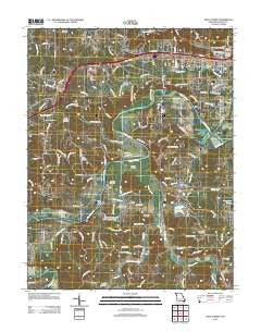Gray Summit Missouri Historical topographic map, 1:24000 scale, 7.5 X 7.5 Minute, Year 2012
