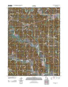 Graysville Missouri Historical topographic map, 1:24000 scale, 7.5 X 7.5 Minute, Year 2012