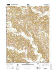 Graysville Missouri Current topographic map, 1:24000 scale, 7.5 X 7.5 Minute, Year 2015