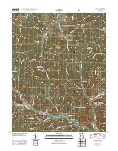 Greeley Missouri Historical topographic map, 1:24000 scale, 7.5 X 7.5 Minute, Year 2012
