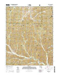 Greeley Missouri Current topographic map, 1:24000 scale, 7.5 X 7.5 Minute, Year 2015