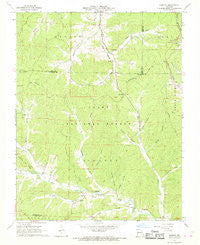Greeley Missouri Historical topographic map, 1:24000 scale, 7.5 X 7.5 Minute, Year 1967