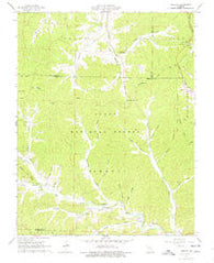 Greeley Missouri Historical topographic map, 1:24000 scale, 7.5 X 7.5 Minute, Year 1967