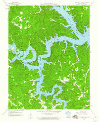Green Bay Terrace Missouri Historical topographic map, 1:24000 scale, 7.5 X 7.5 Minute, Year 1959