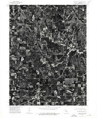 Green City SW Missouri Historical topographic map, 1:24000 scale, 7.5 X 7.5 Minute, Year 1974