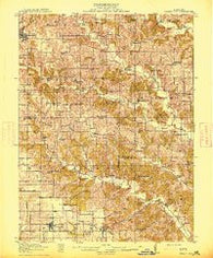 Green City Missouri Historical topographic map, 1:62500 scale, 15 X 15 Minute, Year 1914