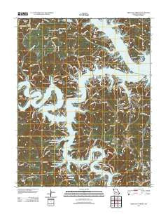 Green Bay Terrace Missouri Historical topographic map, 1:24000 scale, 7.5 X 7.5 Minute, Year 2011