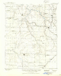 Greenfield Missouri Historical topographic map, 1:125000 scale, 30 X 30 Minute, Year 1886