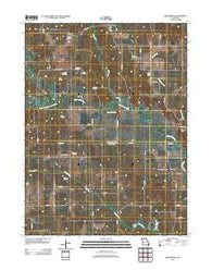 Greensburg Missouri Historical topographic map, 1:24000 scale, 7.5 X 7.5 Minute, Year 2012