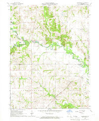 Greensburg Missouri Historical topographic map, 1:24000 scale, 7.5 X 7.5 Minute, Year 1965