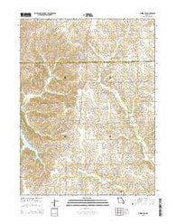 Greentop Missouri Current topographic map, 1:24000 scale, 7.5 X 7.5 Minute, Year 2015