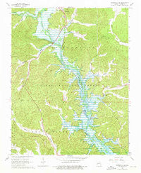 Greenville SW Missouri Historical topographic map, 1:24000 scale, 7.5 X 7.5 Minute, Year 1966