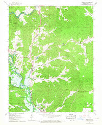 Greenville Missouri Historical topographic map, 1:24000 scale, 7.5 X 7.5 Minute, Year 1966