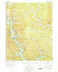 Greenville Missouri Historical topographic map, 1:62500 scale, 15 X 15 Minute, Year 1970