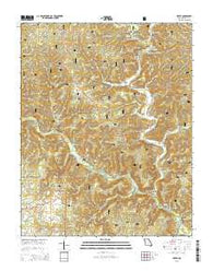 Greer Missouri Current topographic map, 1:24000 scale, 7.5 X 7.5 Minute, Year 2015