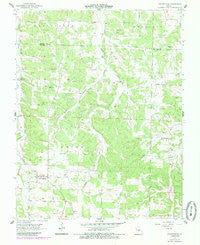 Grovespring Missouri Historical topographic map, 1:24000 scale, 7.5 X 7.5 Minute, Year 1956