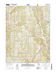 Guthrie Missouri Current topographic map, 1:24000 scale, 7.5 X 7.5 Minute, Year 2015