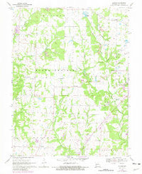 Guthrie Missouri Historical topographic map, 1:24000 scale, 7.5 X 7.5 Minute, Year 1969