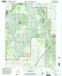 Guthrie Missouri Historical topographic map, 1:24000 scale, 7.5 X 7.5 Minute, Year 2000