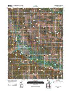 Hagers Grove Missouri Historical topographic map, 1:24000 scale, 7.5 X 7.5 Minute, Year 2012