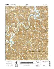 Hahatonka Missouri Current topographic map, 1:24000 scale, 7.5 X 7.5 Minute, Year 2015
